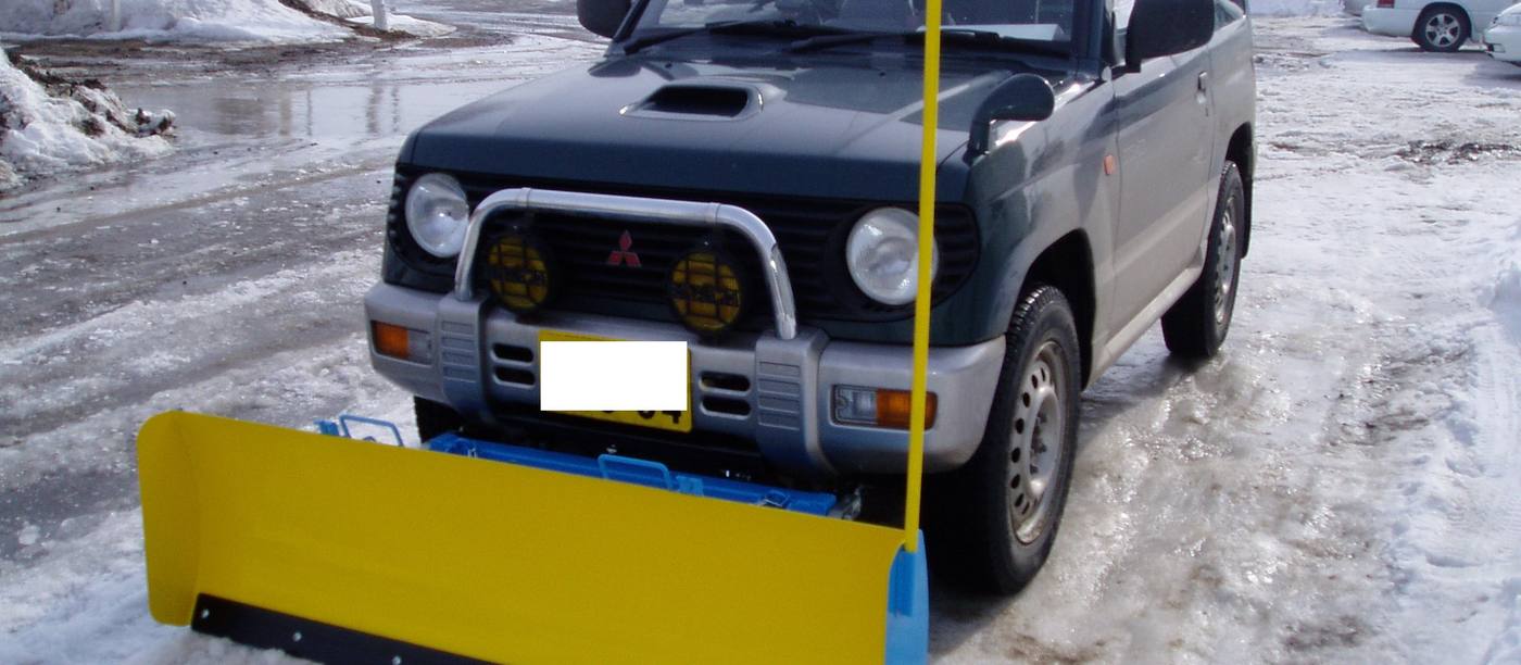 おしマッスルを装着した車両